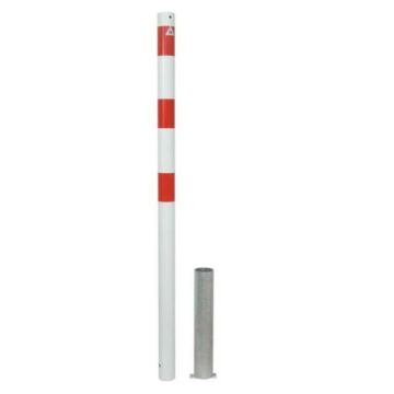 Afzetpaal rond 60 mm - uitneembaar zonder slot
