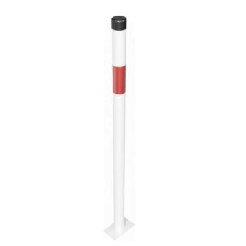 Afzetpaal rond 42 mm - op voetplaat