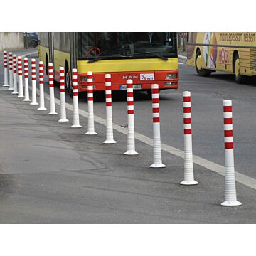 Flexibele kunststof afzetpalen