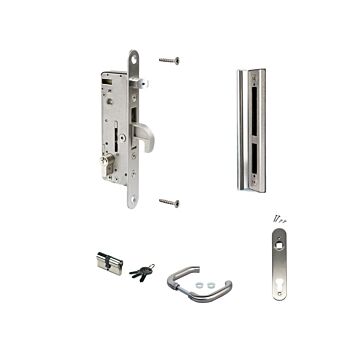 Locinox insteekslot voor metalen en alumium poorten 80mm