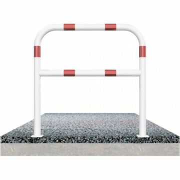 Beschermingsbeugel dm 60x2.5 mm met dwarsbalk en voetplaat