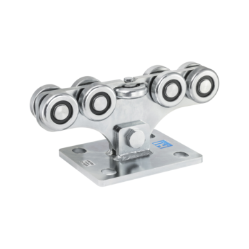 Wielstelsel met 9 wielen serie XM