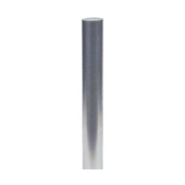 RVS afzetpaal rond 102 mm - voor in beton 