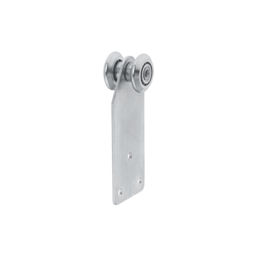 Hangrol 2 wielen met montageplaat 40mm