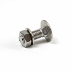 Slotbout m8 plus zeskant moer