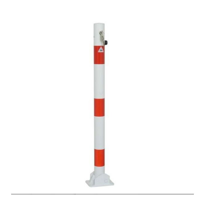 Afzetpaal rond 60 mm - klapbaar met euro cilinder main product photo