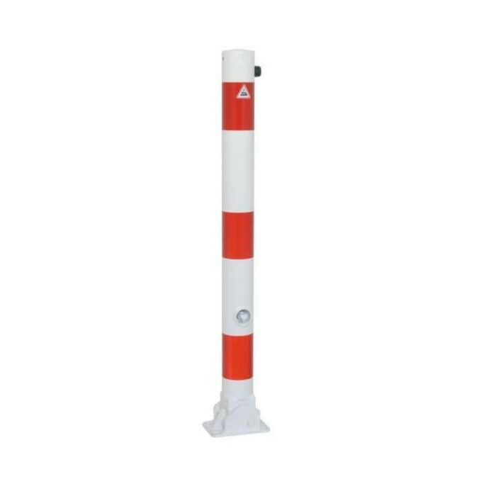 Afzetpaal rond 76 mm - klapbaar met driehoekslot main product photo