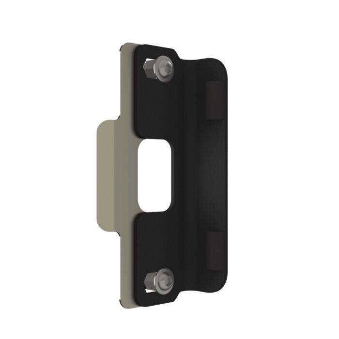 RVS slotvanger met stop zwart main product photo