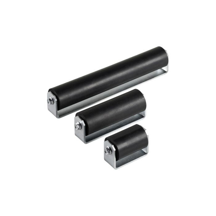 Gelagerde Geleidingsrol van Zwart Rubber main product photo
