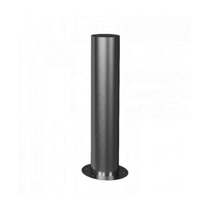 RVS afzetpaal rond 154 mm - inzinkbaar main product photo