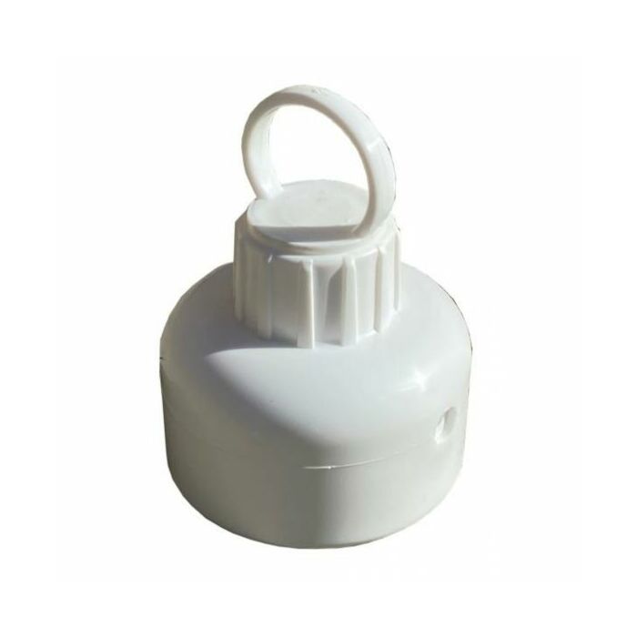 Adapter met schroefoog (wit) main product photo