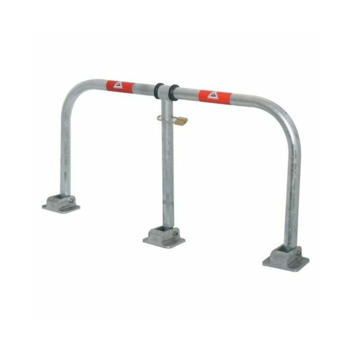 Parkeerbeugel opklapbaar met hangslot main product photo