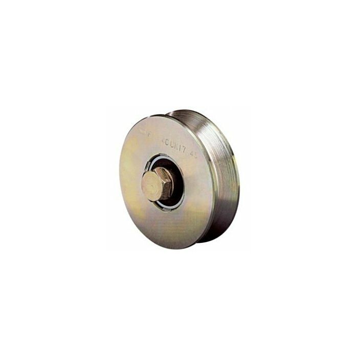 Rolpoort wielen met V-groef main product photo