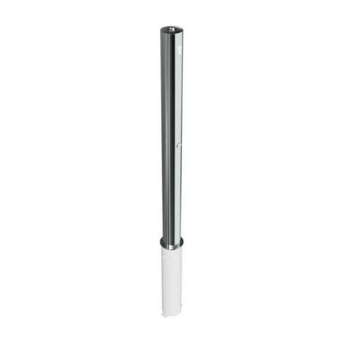 RVS afzet rond 76 mm - uitneembaar met euro cilinder main product photo