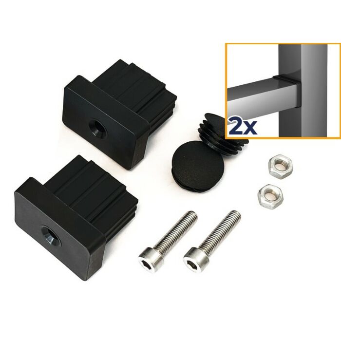 Eind verbinding - set voor spijlenhekwerk main product photo