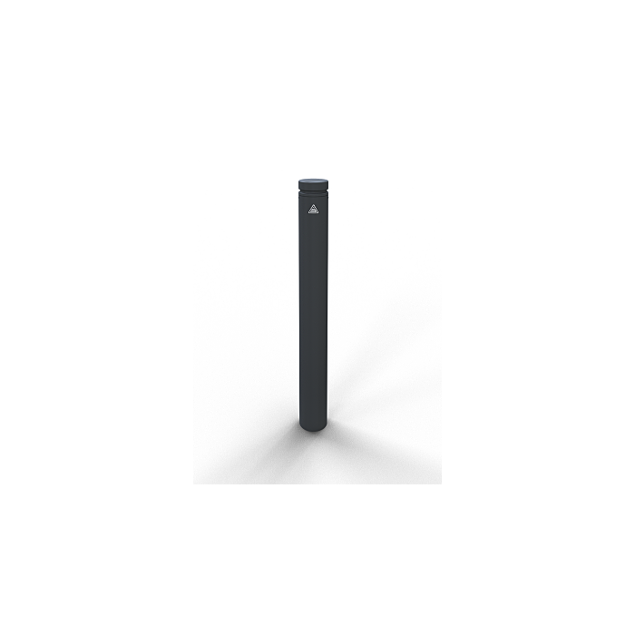 Sierpaal – Stalen buis Ø 102 mm met aluminium kop en sierring main product photo
