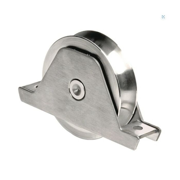 Wiel met ronde groef inclusief steun main product photo